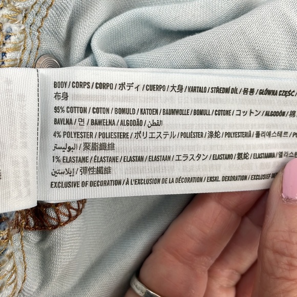 Hollister Jeans Mens 29x30 Slim Straight Epic Flex Zip Fly Medium Wash Denim - Picture 16 of 16